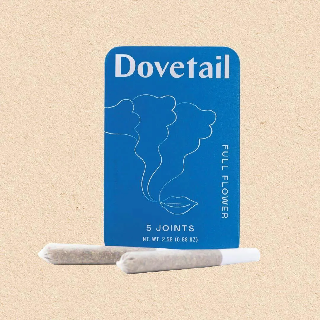 Dovetail Preroll | 5-pack 0.5g | 2.5g | I | GMO