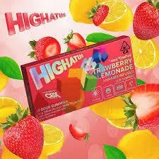 CBX - Strawberry Lemonade - 100mg Highatus Gummies - 10pk