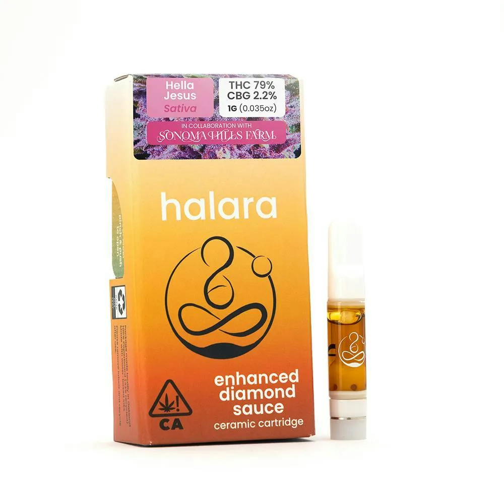 Halara | Hella Jesus | Enhanced Diamond Sauce Cartridge | 1g