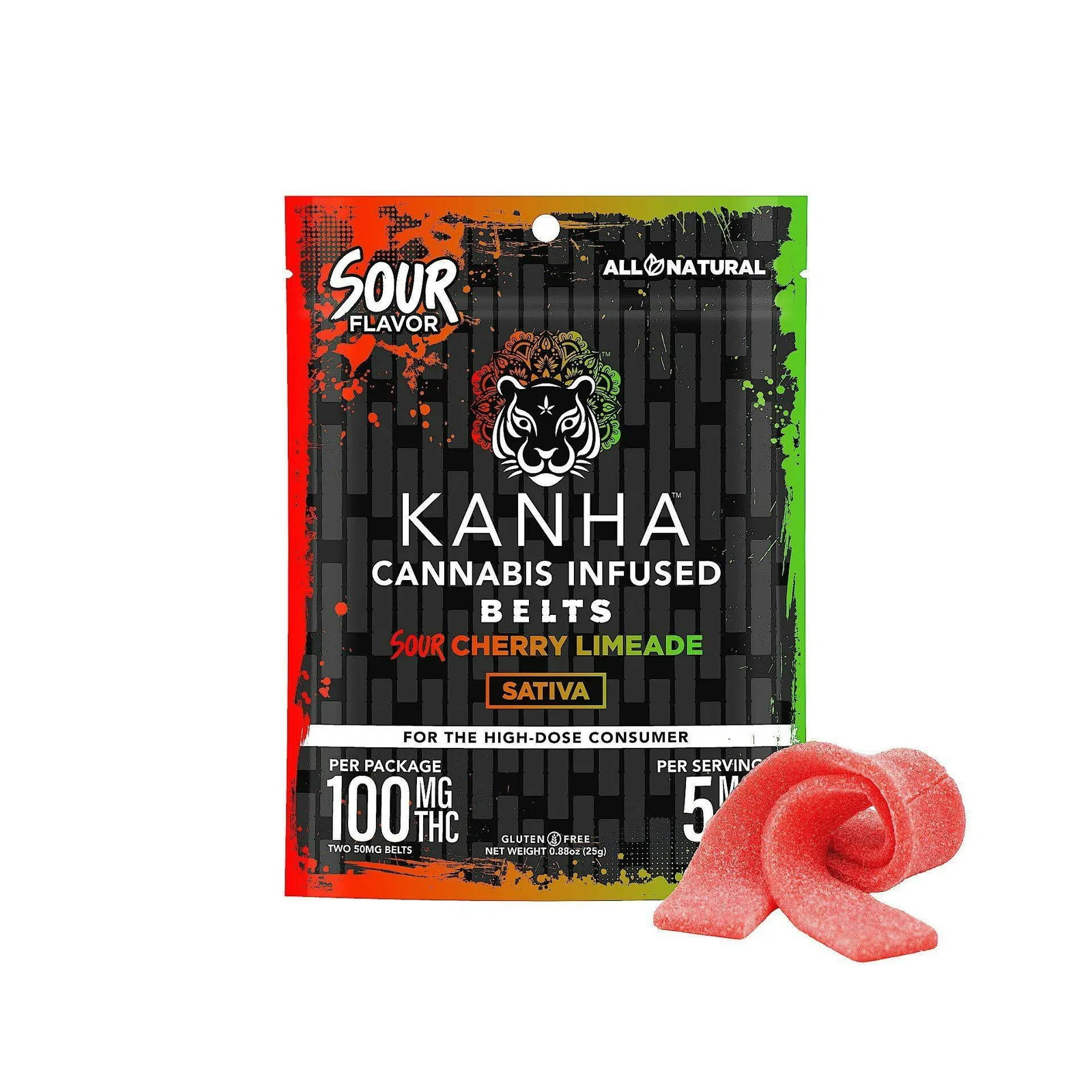 CHERRY LIMEADE 100MG ROSIN BELTS