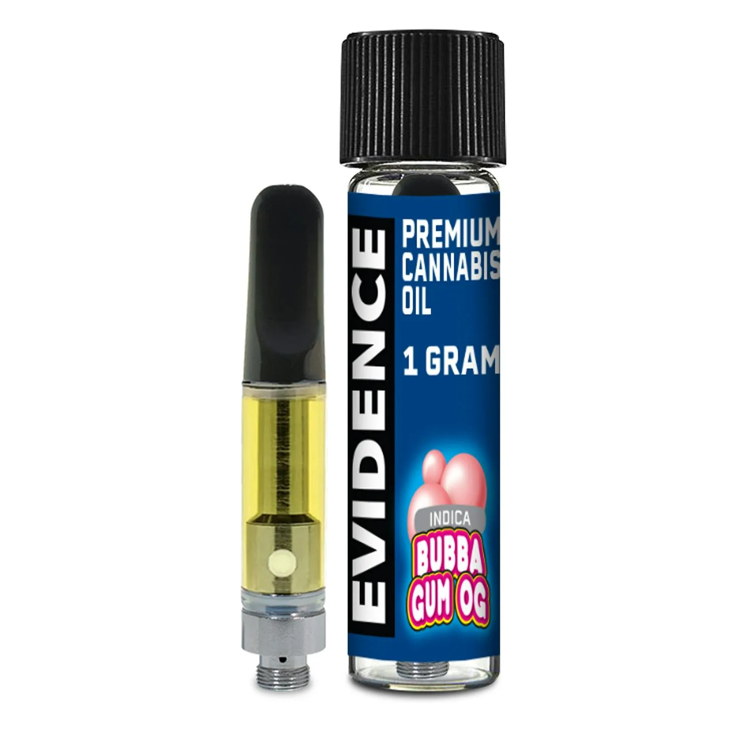 Evidence™️ 1g Vape Cartridge - Bubba Gum OG