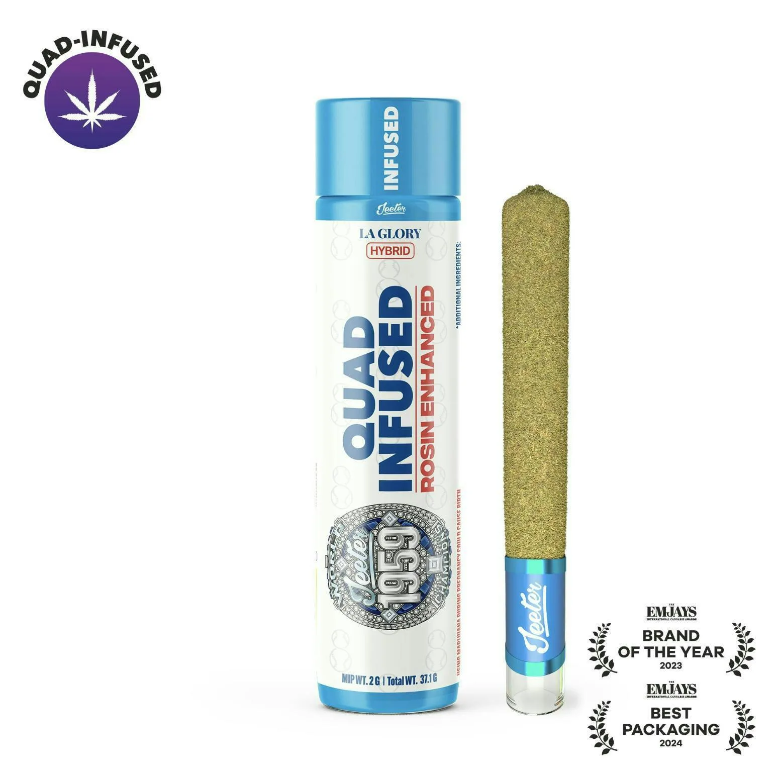 Infused Jeeter XL 2G Preroll LA Glory
