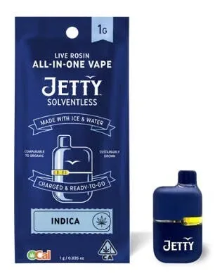 JETTY EXTRACTS: Crumpets 1g Solventless AIO (I)