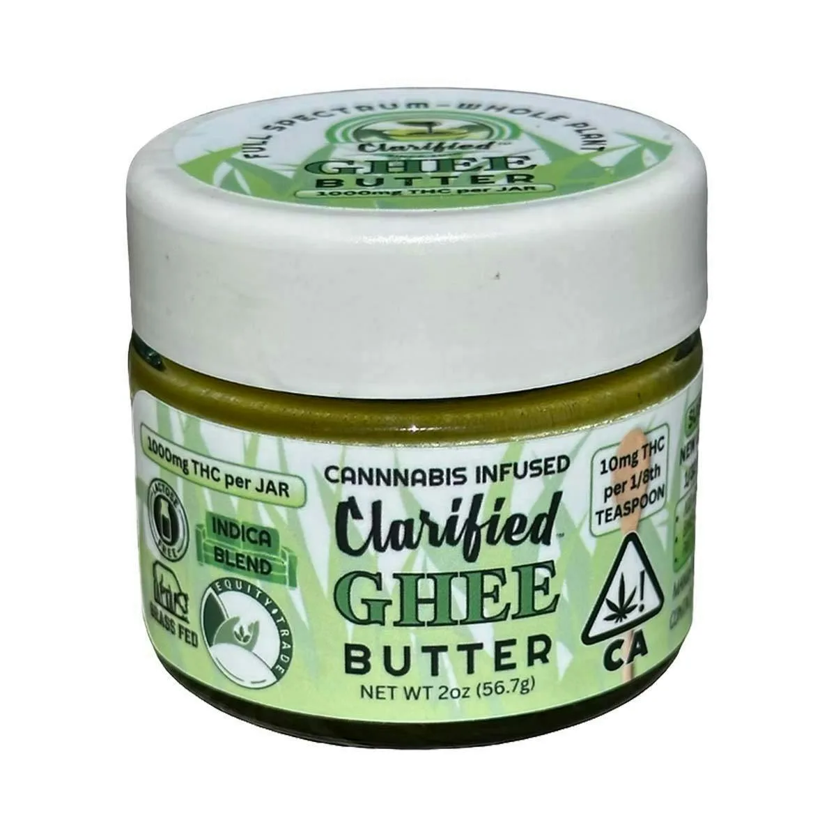 Ghee Butter [2oz] (1000mg) - Jar