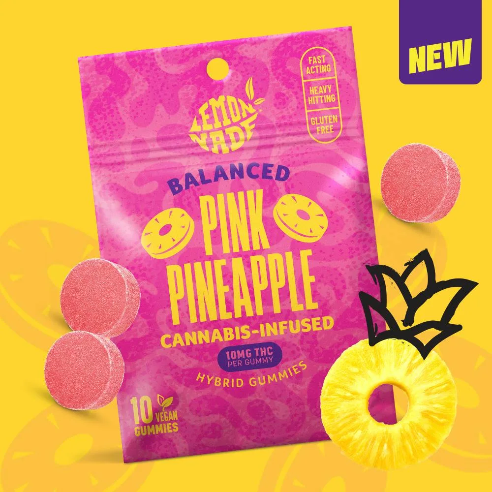 Lemonnade - Pink Pineapple - Gummies - 100mg