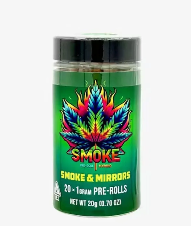 Smoke Preroll 20pk - Smoke & Mirrors 20g