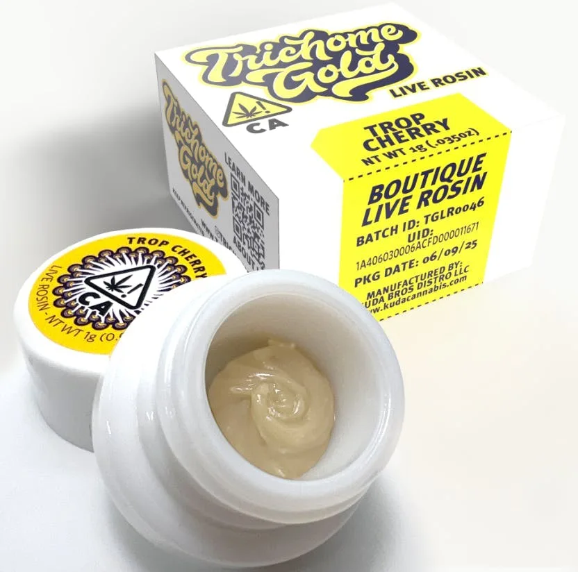 Trichrome Gold - Live Rosin1g - Trop Cherry - Rosin