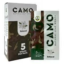 Camo Natural Leaf Wrap - Natural