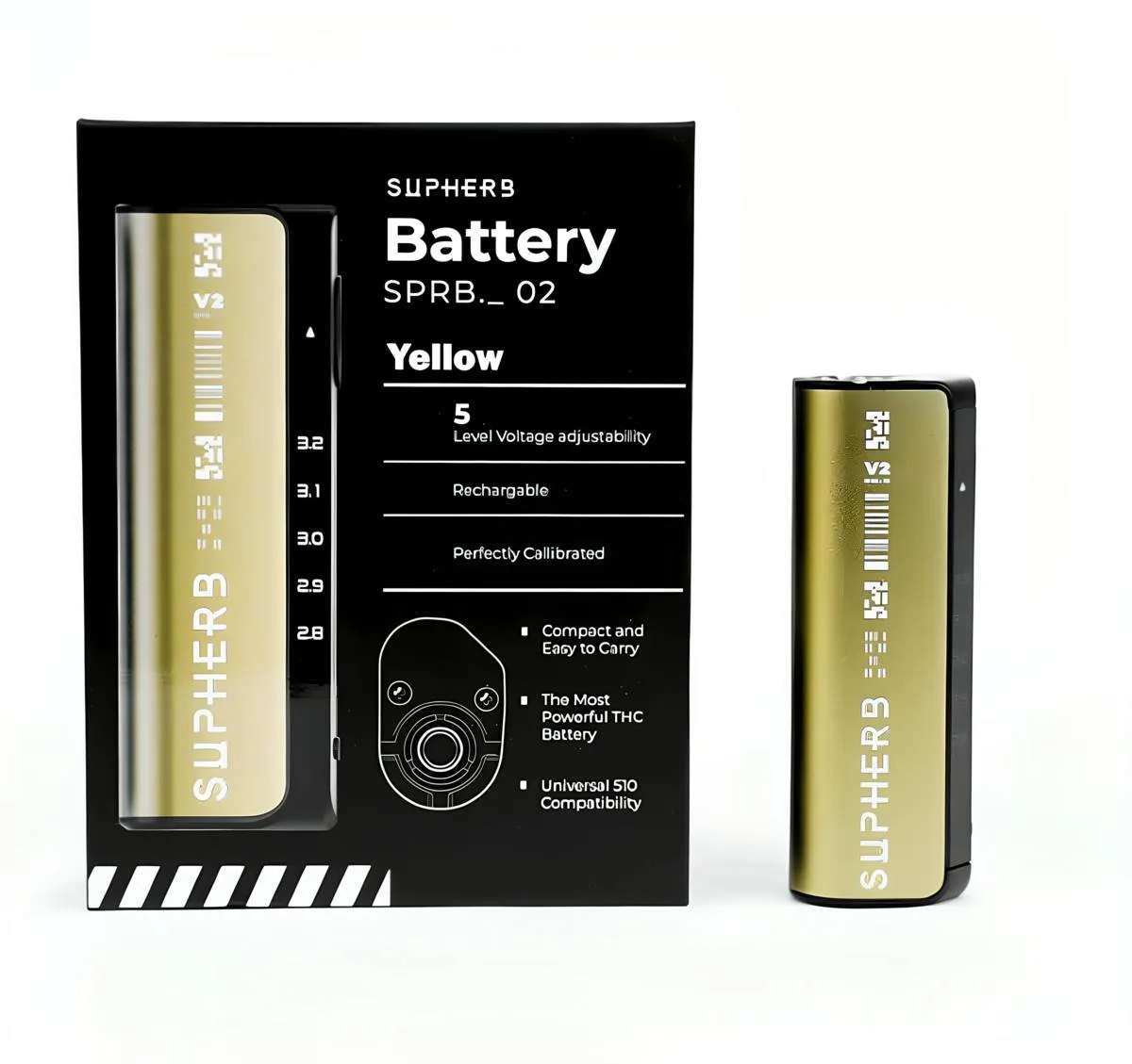 Supherb - Battery V2 Yellow