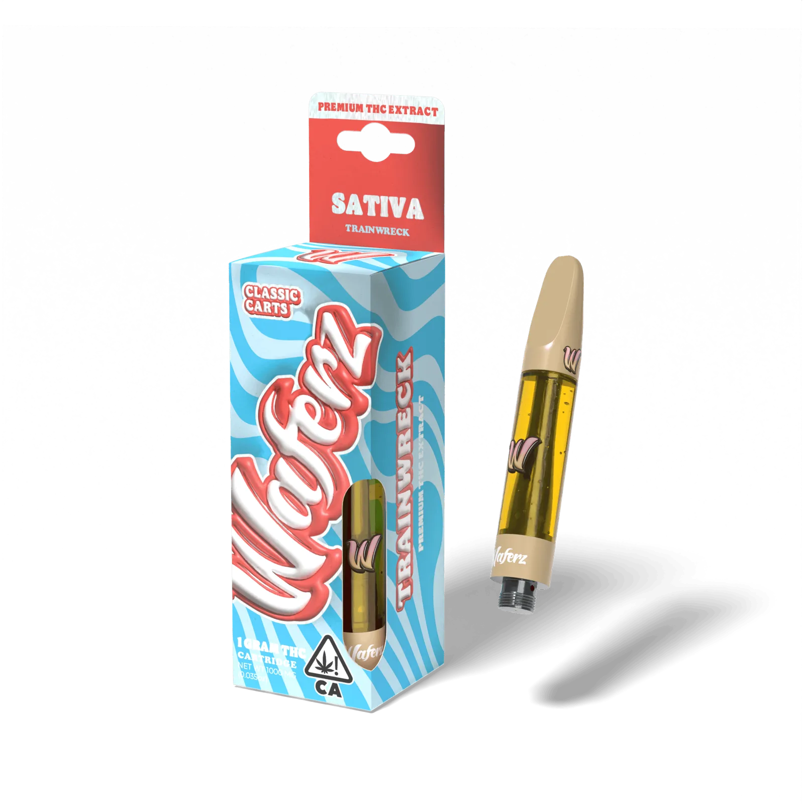 Waferz Classic Carts: Trainwreck (1g)