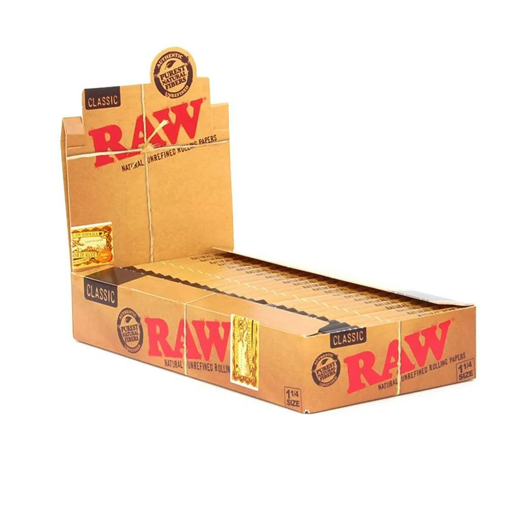 Raw Papers 1 1/4 size