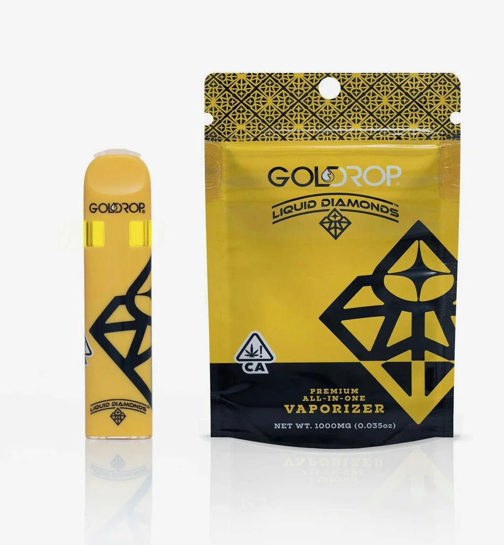 Gold Drop Liquid Diamond AIO Melon Mojito 1g