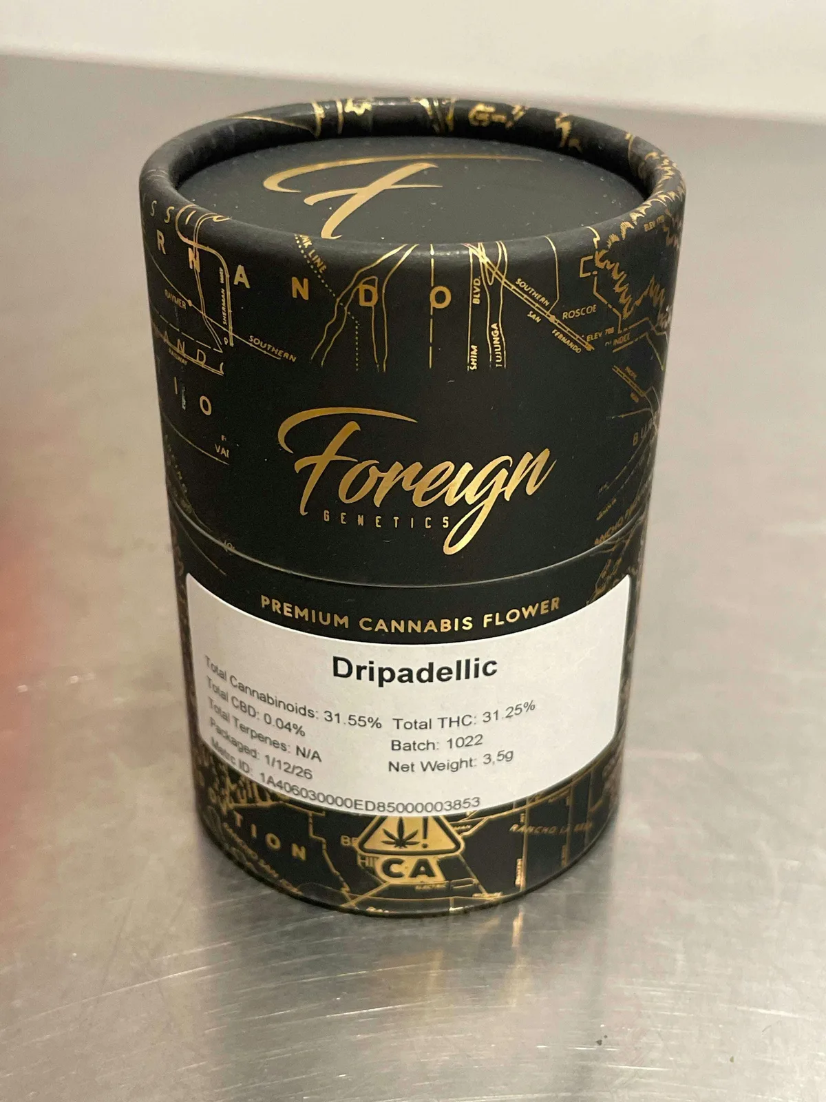 Foreign Genetics - DRIPADELLIC 1/8 - 1 gram