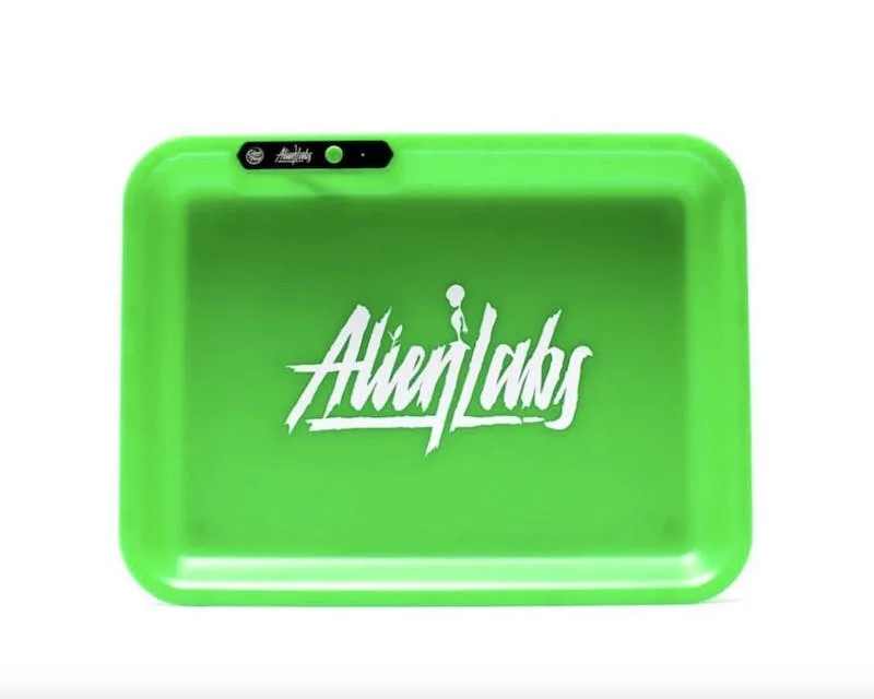 Glow Tray x Alien Labs | LED Rolling Tray