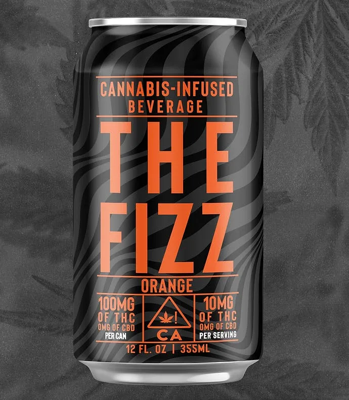 The Fizz - Drink - Orange - 100mg
