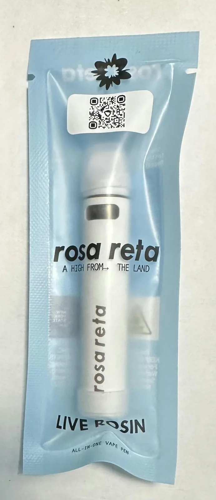 ROSA RETA - PLATINUM KUSH BREATH - .5G LIVE ROSIN AIO - INDICA