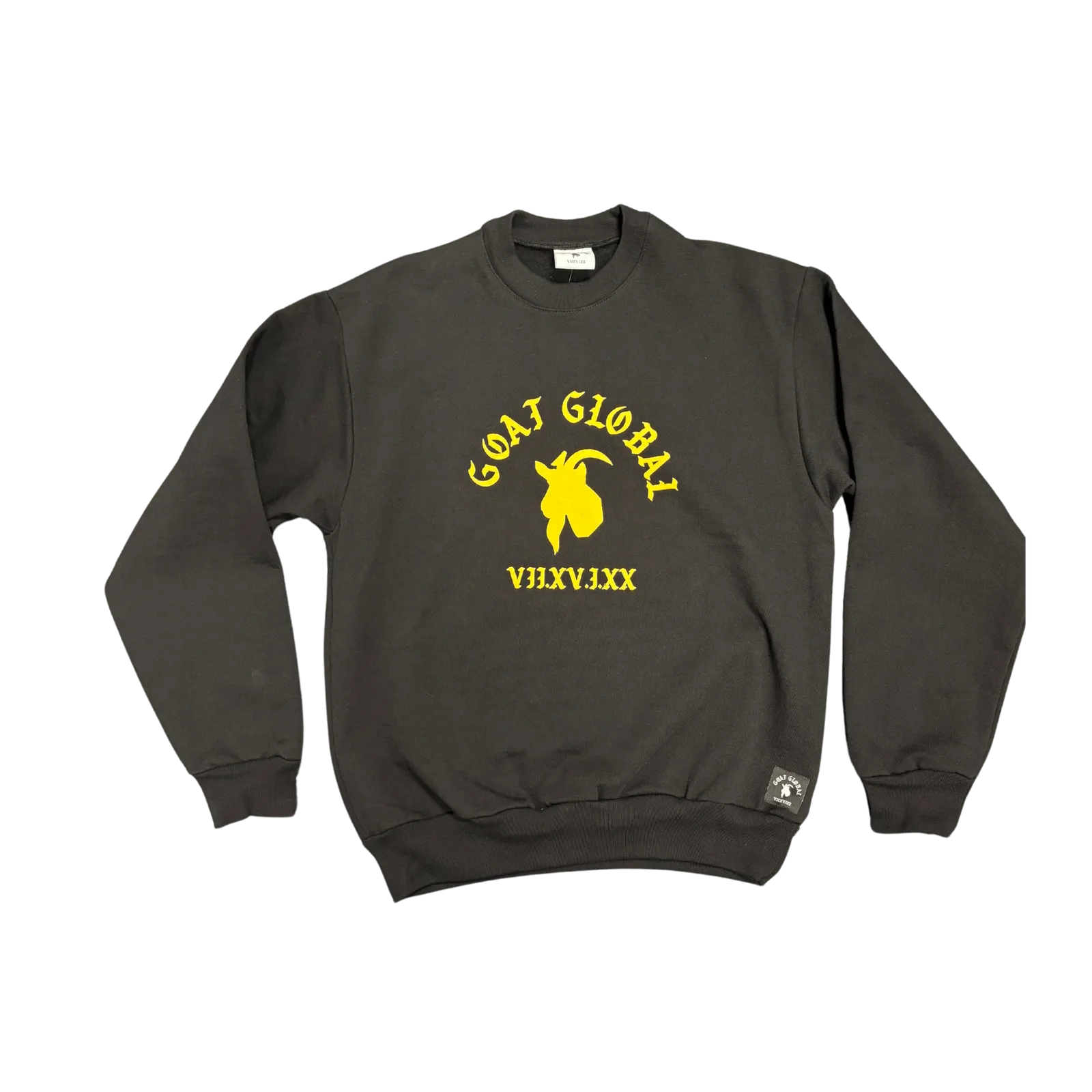GOAT GLOBAL | YELLOW GOAT CREWNECK MEDIUM