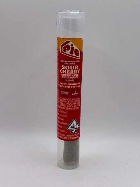 Pie - Sour Cherry | 1g Infused Preroll