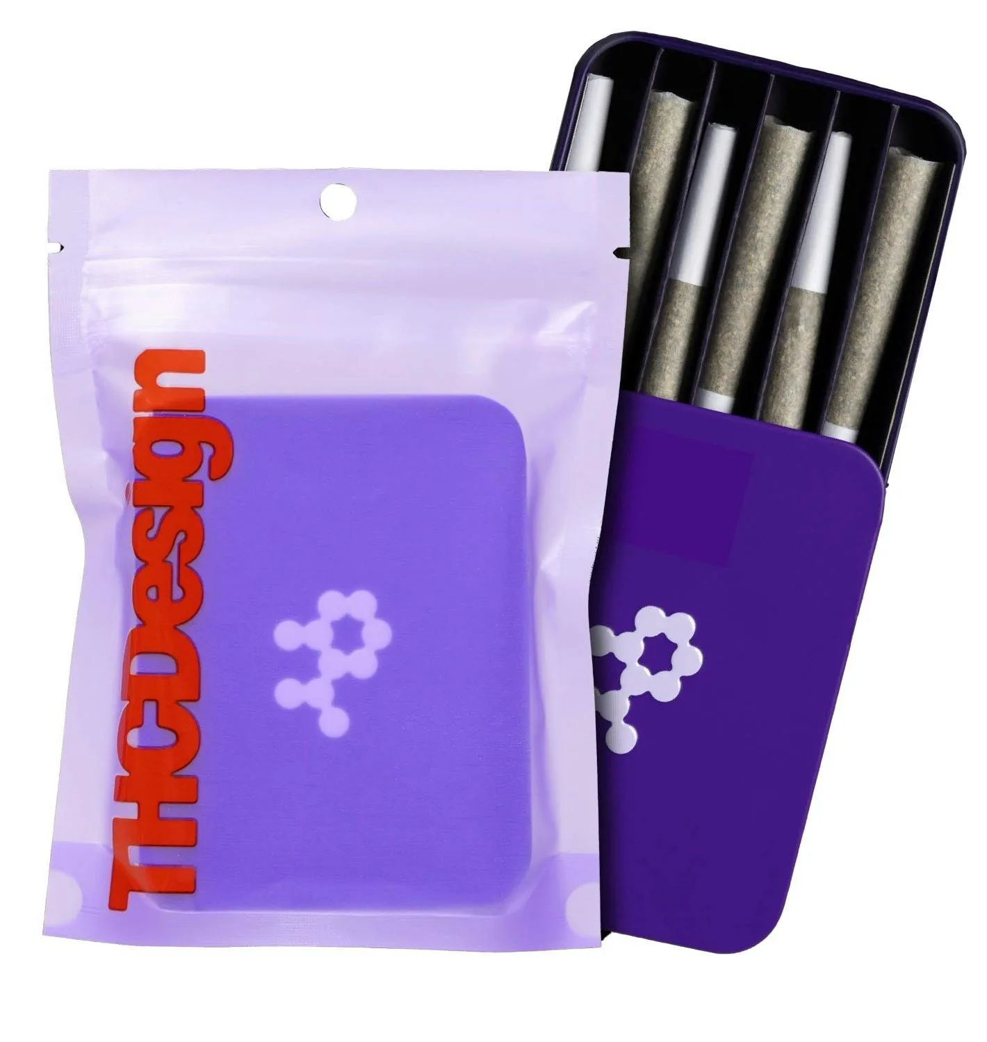 THC Design- Blue Viper Prerolls 6pk 3.5g (H)