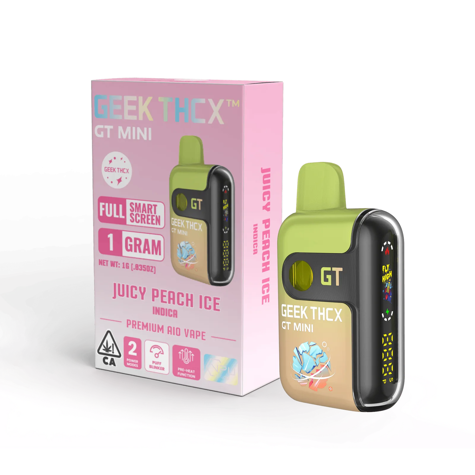 GEEK THCX Juicy Peach Ice 1g