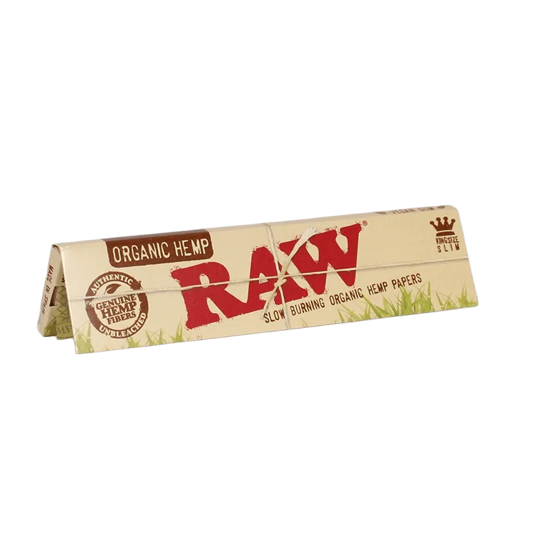 RAW Organic Hemp rolling papers - King Size