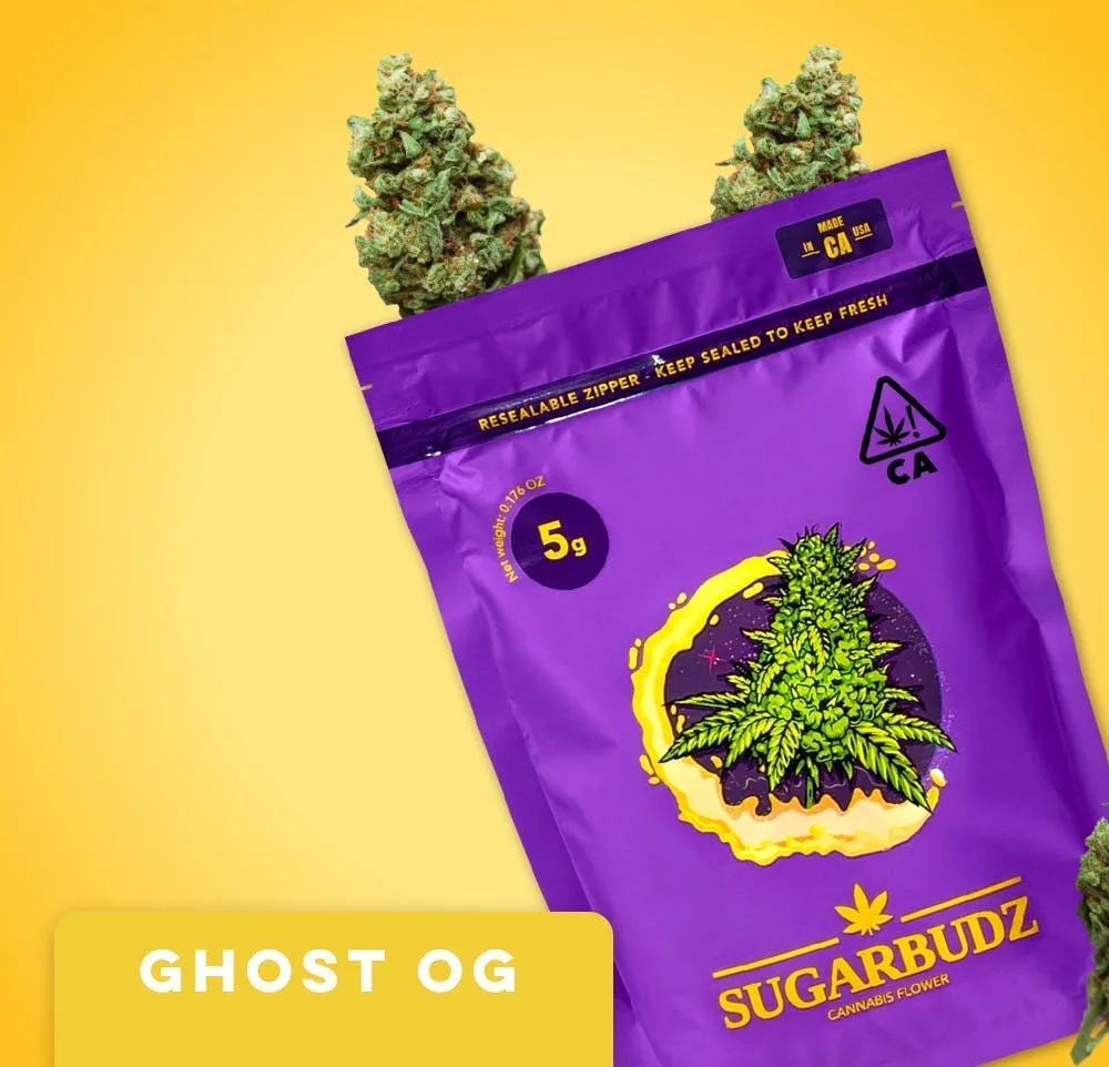 Sugarbudz - SB 5g GHOST OG - 5 grams