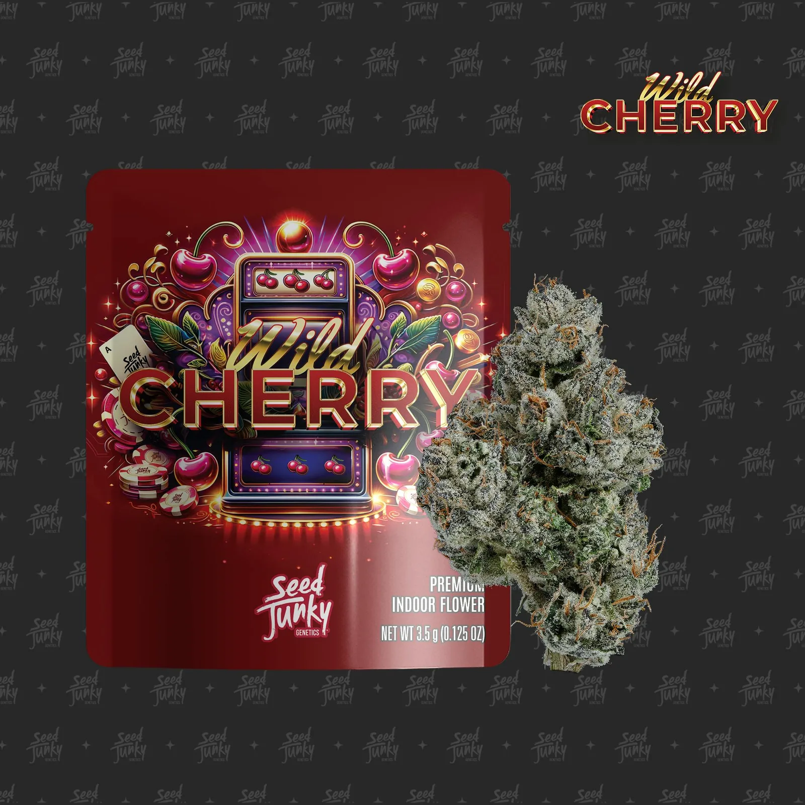 Seed Junky | Wild Cherry | Big Buds | 3.5g | Jar