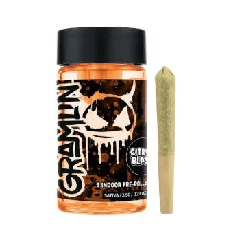Gramlin - Rum Ting 5 Pack Pre-rolls - Indoor - 7G