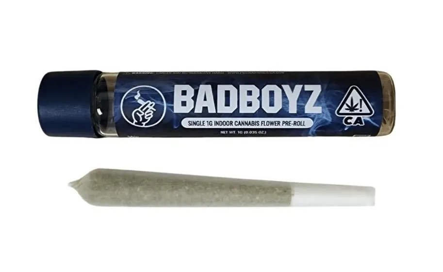 BADBOYZ - Zkittles - 1g Preroll - Preroll - Indica