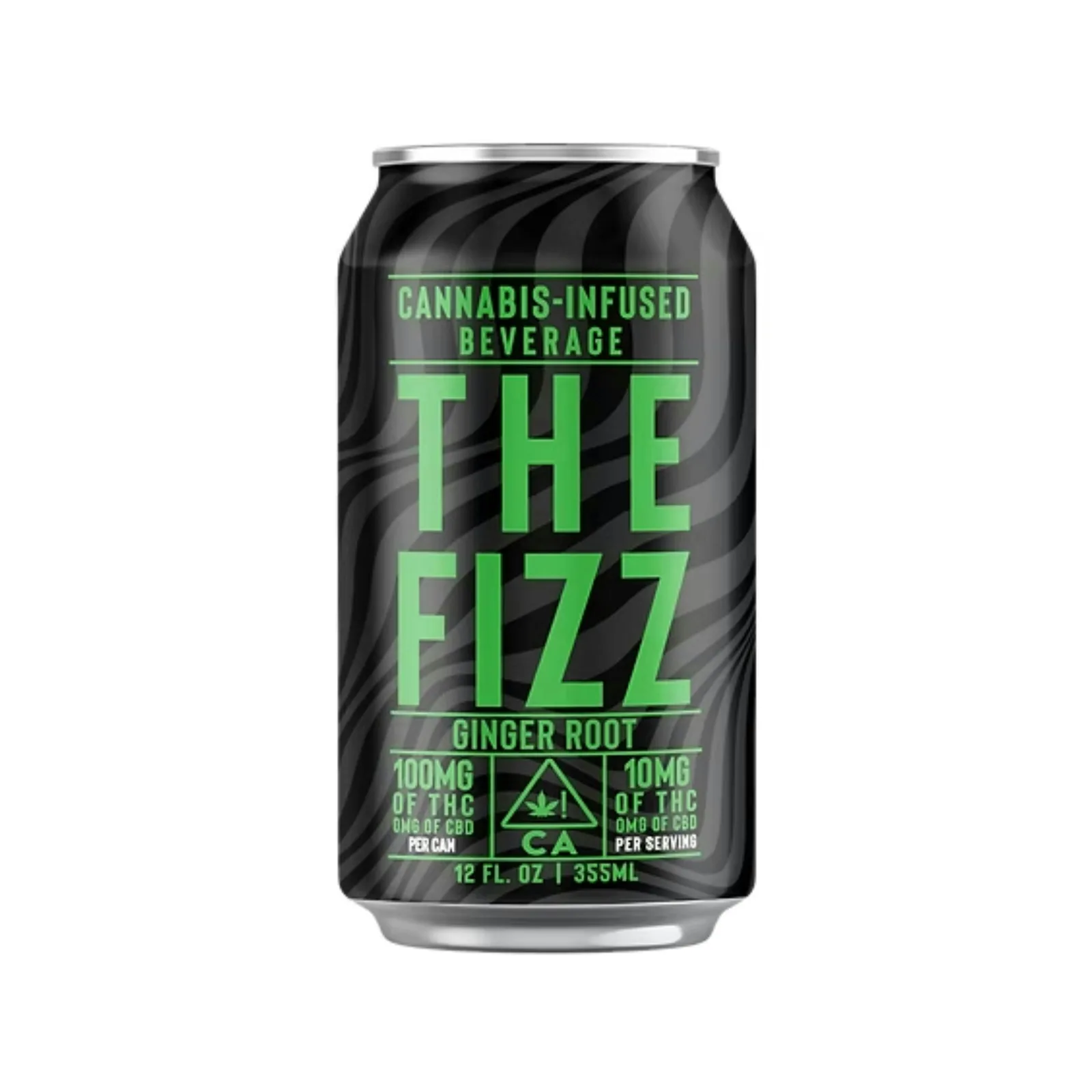 Manzanita Naturals - The Fizz | Ginger Root Infused Beverage 12oz - 100mg - 1 gram