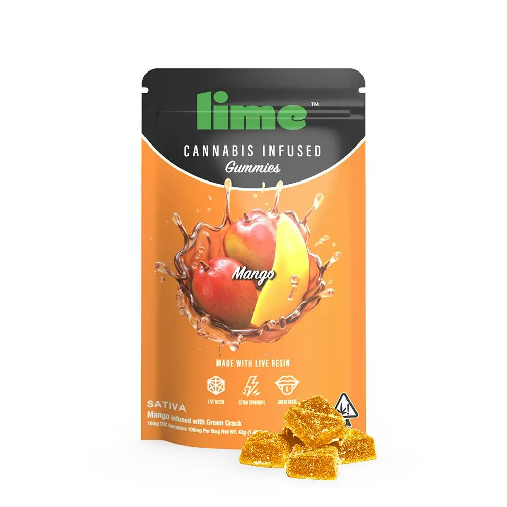 100mg Gummies | Mango