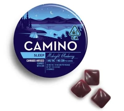 Kiva - Camino - Midnight Blueberry - 5:1 THC/CBN