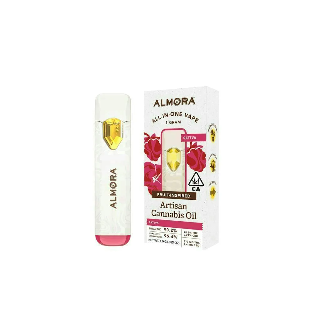 Almora Farm - Pear Herer Fruit-Inspired - 1g Disposable - 1g dispo - Sativa