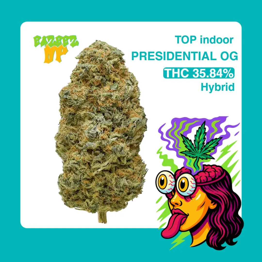 Presidential OG - Top Indoor - New Drop- (14g-1/2oz) - Hybrid