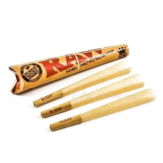RAW: CLASSIC KING CONES 3 PACK