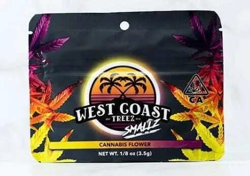 West Coast Treez - Pineapple Upside Down Cake - Smallz - Sativa - Puff/West Coast Treez - 3.5g - ...