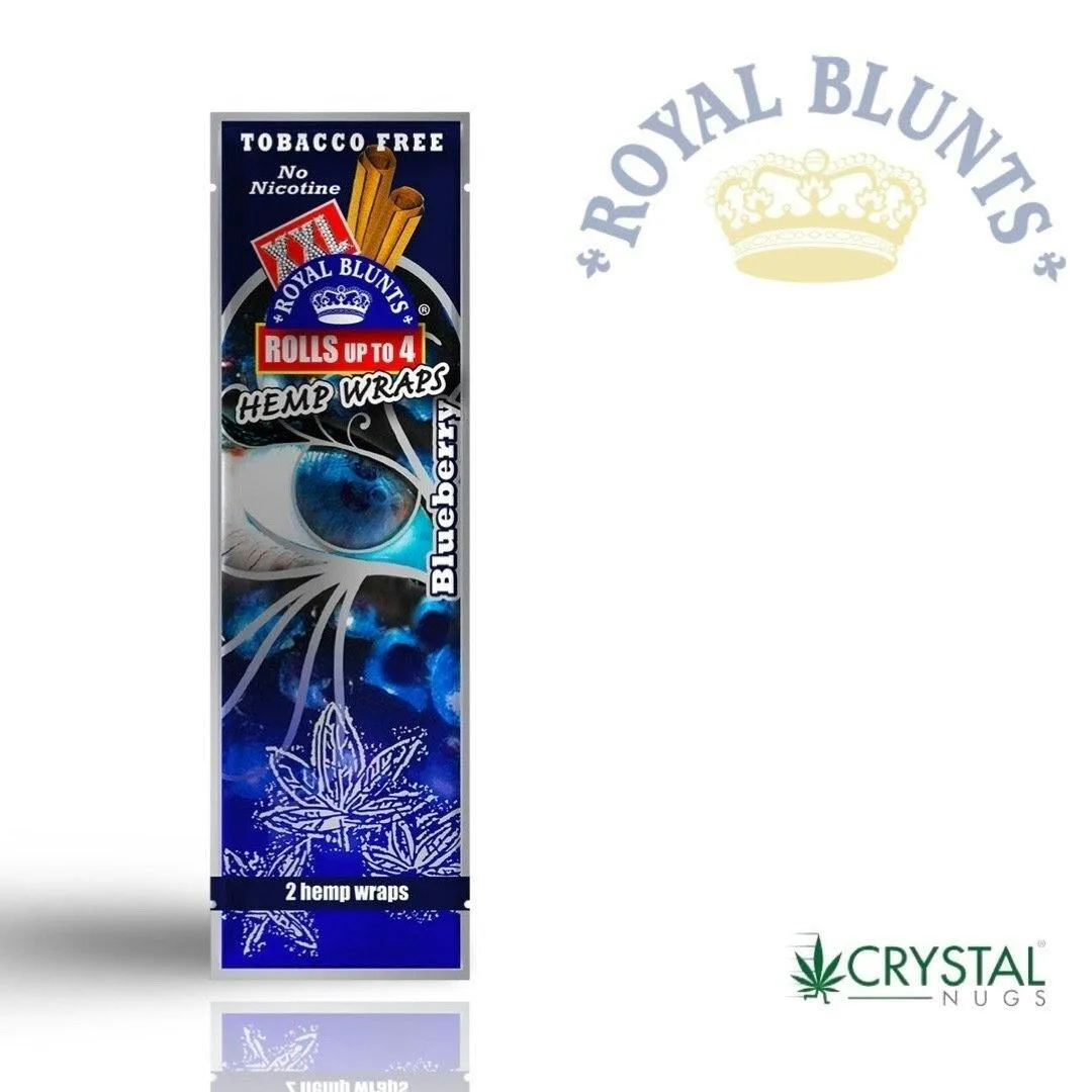 Blueberry Royal Blunts Hemp Wraps 2pk