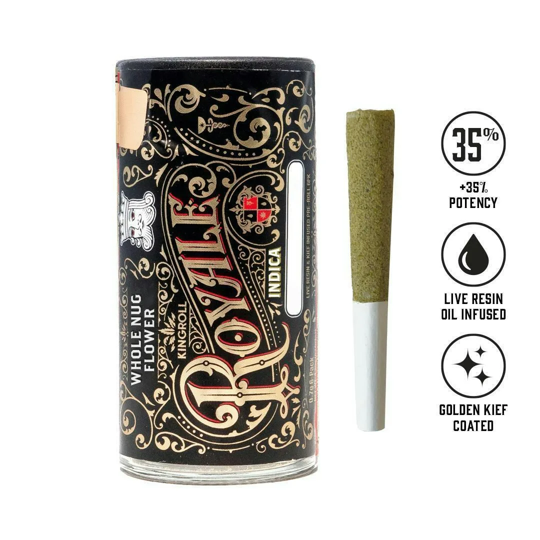 Kingroll Royale | Cherry Cream Pie | Infused Joints | 0.7g each | 6pk