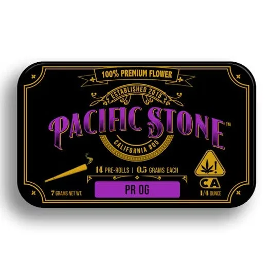 Pacific Stone | Pre-Rolls | 14pk | PR OG | I | 7g
