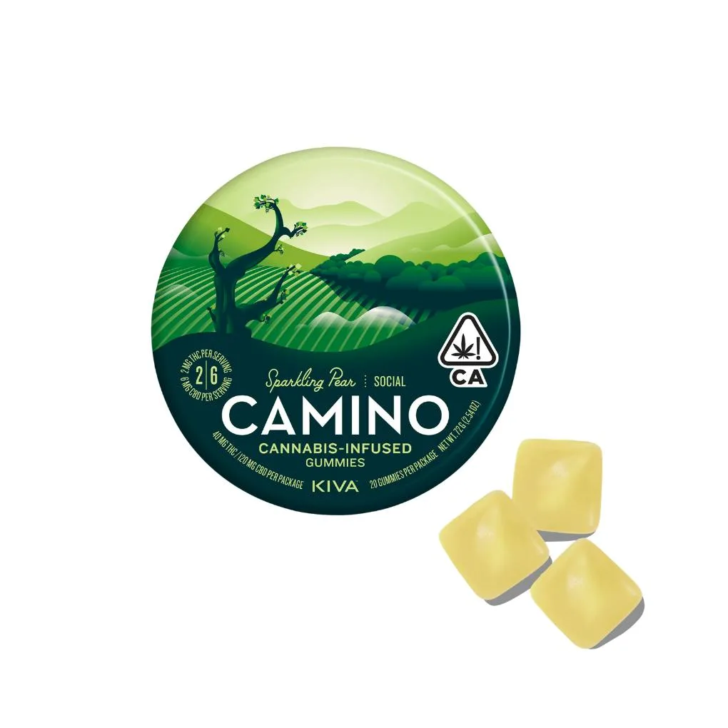 CAMINO - Sparkling Pear Gummies CBD 1:3 100mg