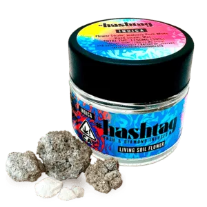 Hash & Diamond Infused Flower | 3.5g | I | El Chivo x Zour Apples.