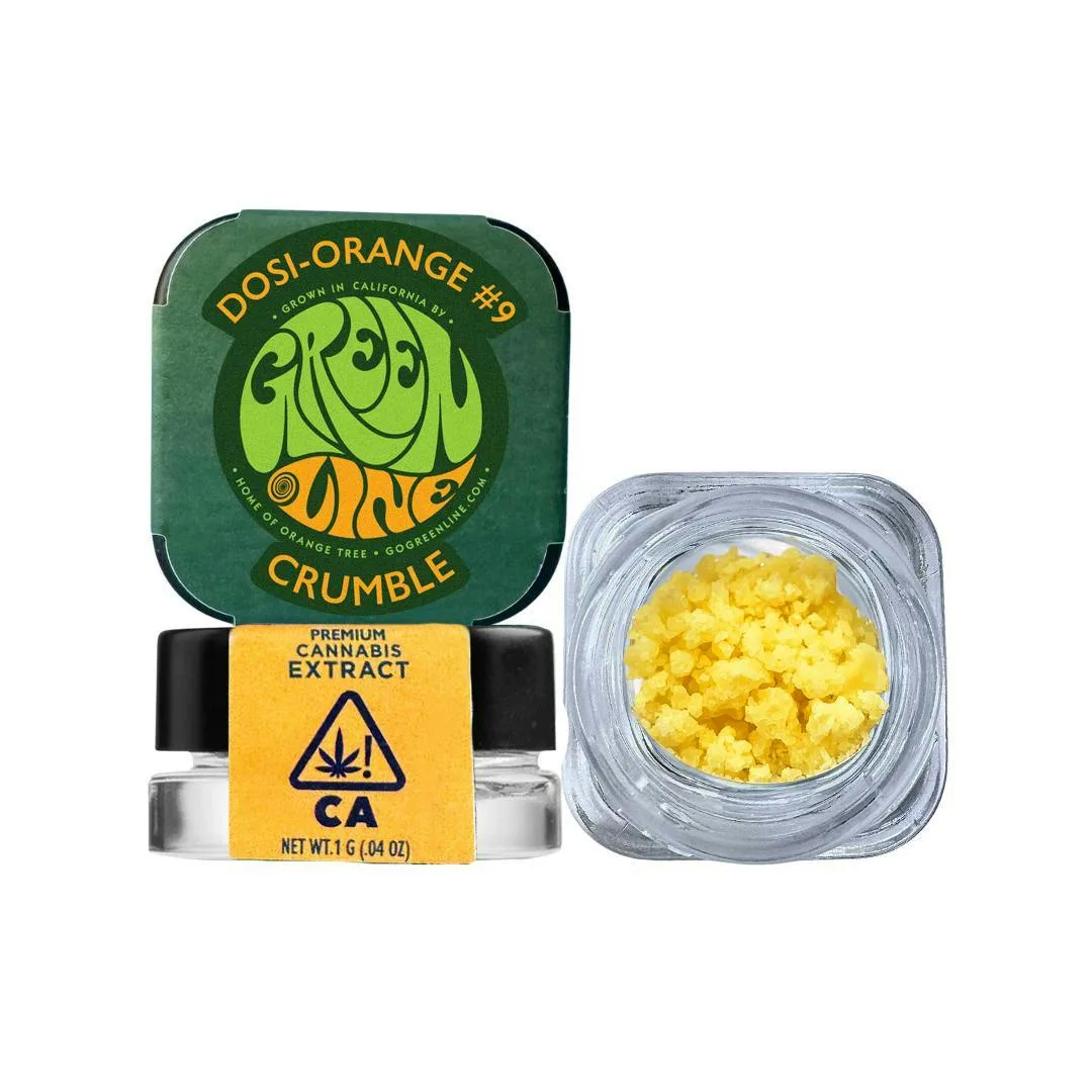 Dosi-Orange #9 - Crumble - Extract - Sativa Hybrid - 1g