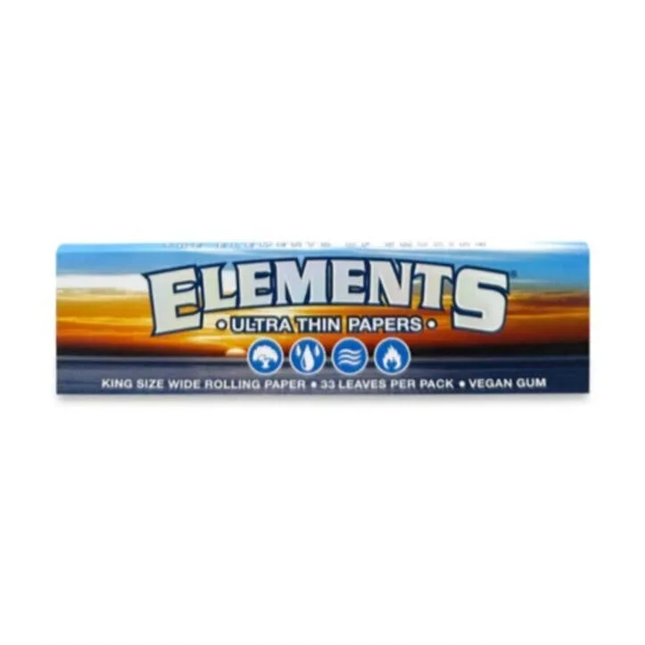 Elements - Ultra Thin Rice Papers King Size - g