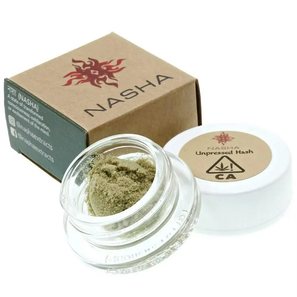 Nasha | Street Tart | Green Unpressed Hash | Hybrid | 1.2G
