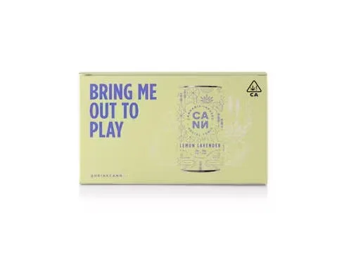 CANN LEMON LAVENDER 6PK MICRODOSE BEVERAGE