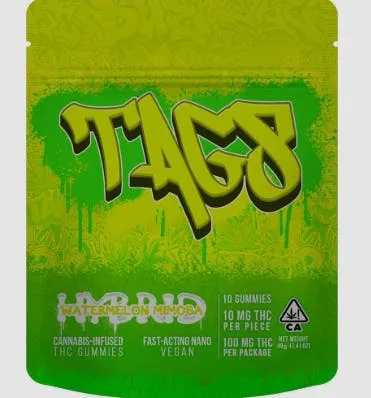 TAGS - Edible - Watermelon Mimosa - 100mg