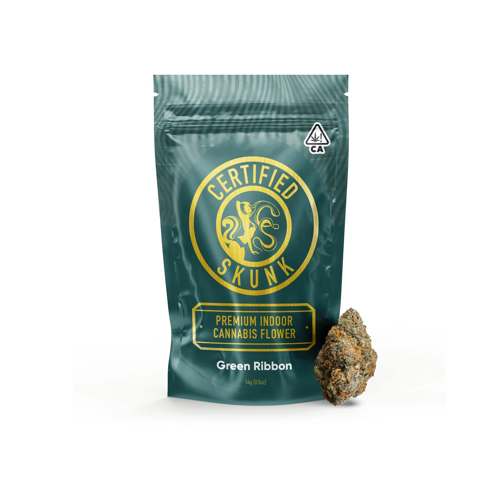 Certified Skunk Premium Indoor Flower Green Ribbon 14g
