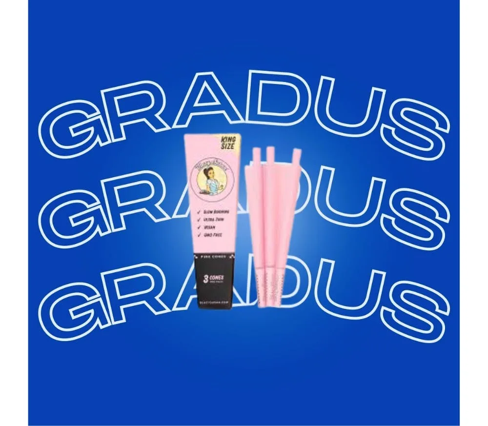 3pk King Size Pink Cones