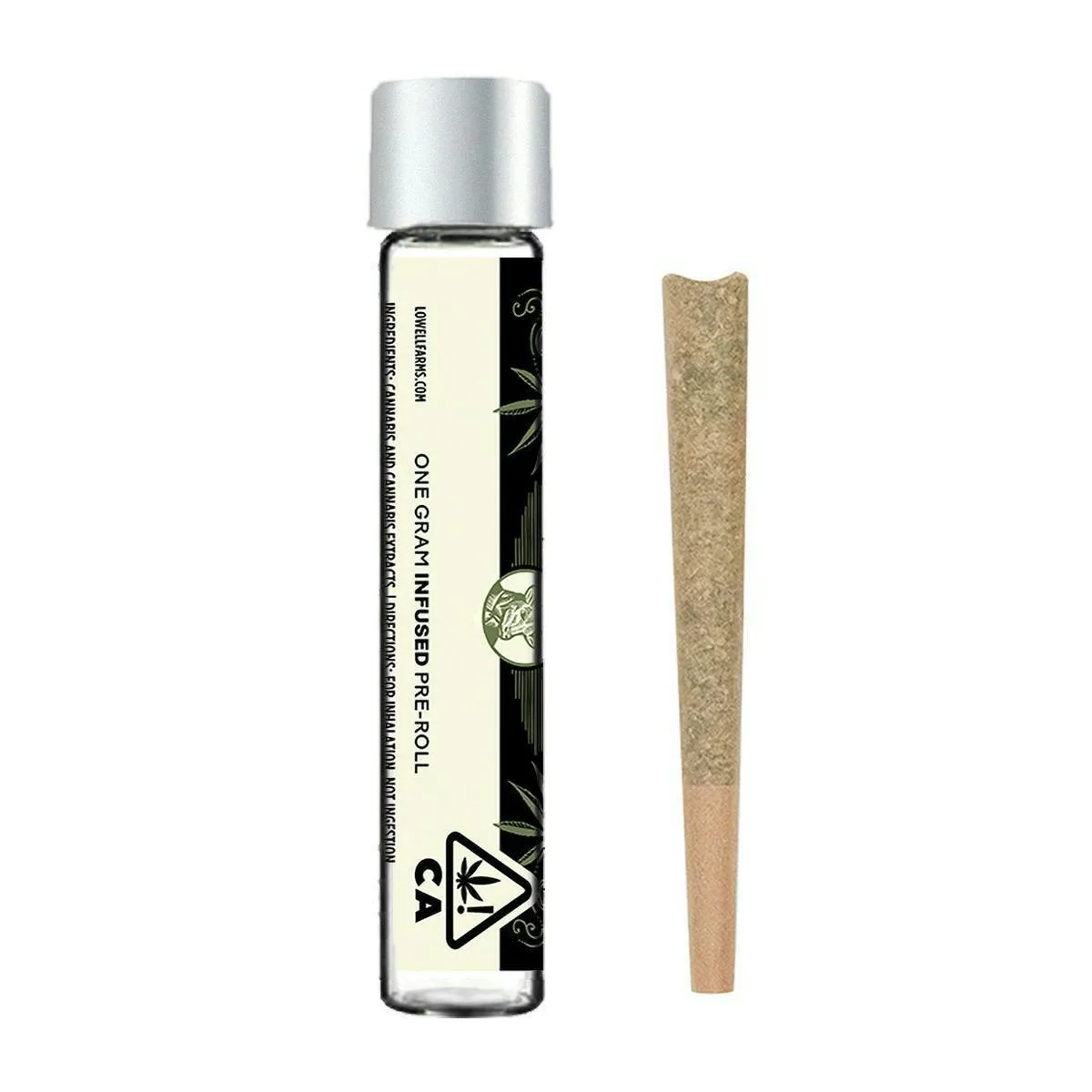LOWELL Single Pre-Roll, Indica, Blackberry Kush, Single source, 1g