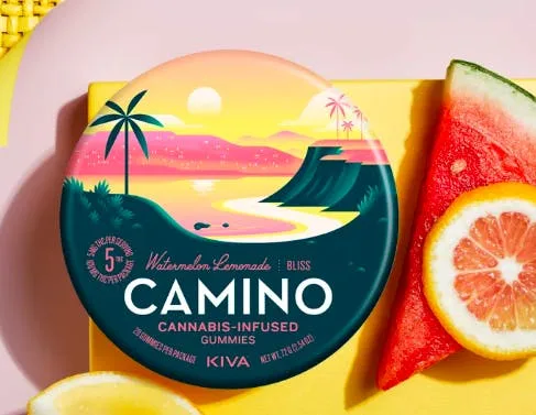 Kiva Watermelon Lemonade bliss Camino